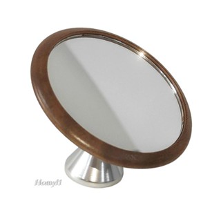 Adjustable Espresso Shot Mirror Wooden Base 7cm