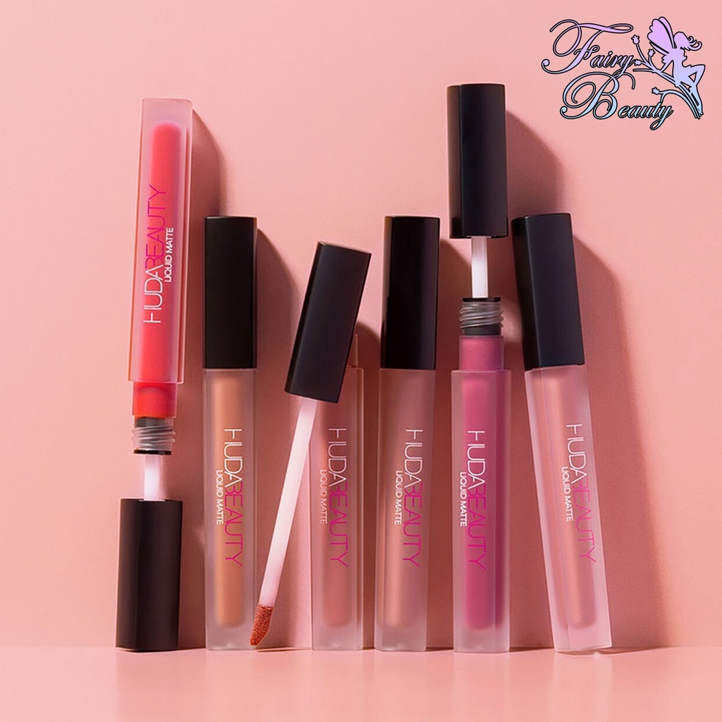 ลิปสติก Huda Beauty ลิป แมท ลิปจุ่ม สีสวย ติดทนนาน Lipstick ราคาถูก
