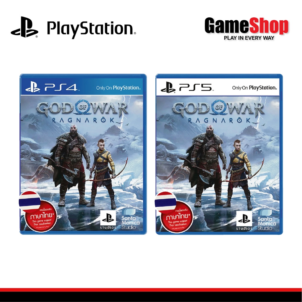 PlayStation Game : PS4/PS5 God Of War Ragnarok Standard Edition แผ่นเกม God Of War Ragnarok Standard Edition