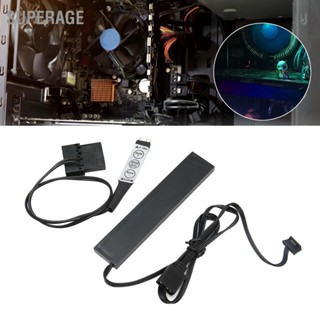 BSuperage เมนบอร์ดเอฟเฟคไฟ Rgb รองรับซิงโครนัส 3pin 6pin อินเตอร์เฟส การ์ดกราฟฟิก สําหรับ Pc