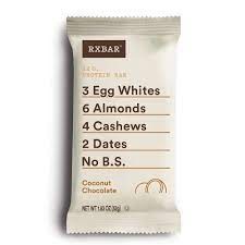 Rxbar Choc Coconut Protein Bar 52g. อาร์เอ็กซ์บาร์ช็อกโคโคนัทโปรตีนบาร์ 52ก.