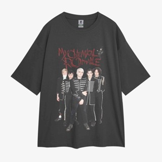 เสื้อยืด พิมพ์ลาย My Chemical Romance โอเวอร์ไซซ์