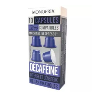 Monoprix Espresso Decaf 10Caps 50g.