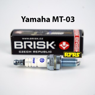 หัวเทียน BRISK COPPER RACING แกนทองแดง Yamaha MT-03 (C21RA) รองรับทุกน้ำมัน