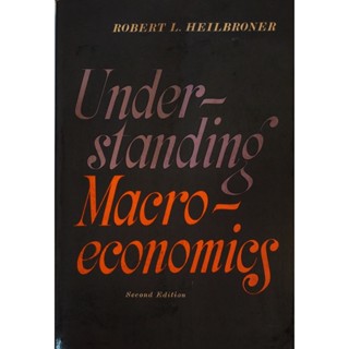 🎀Book🎀Understanding Macroeconomics by Robert L. Heilbroner