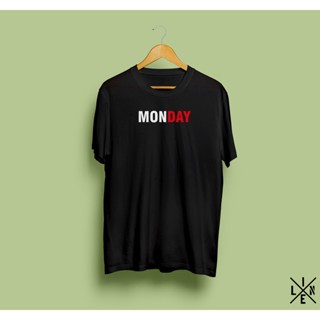 เสื้อยืด พิมพ์ลาย Xline Distro Days Series MONDAY