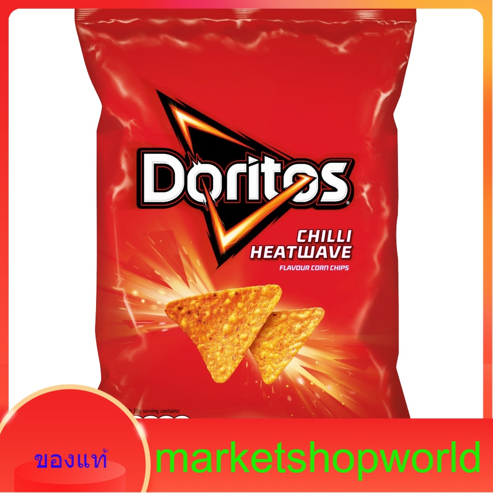 Chilli Heatwave Tortilla Chips Doritos 150 G.