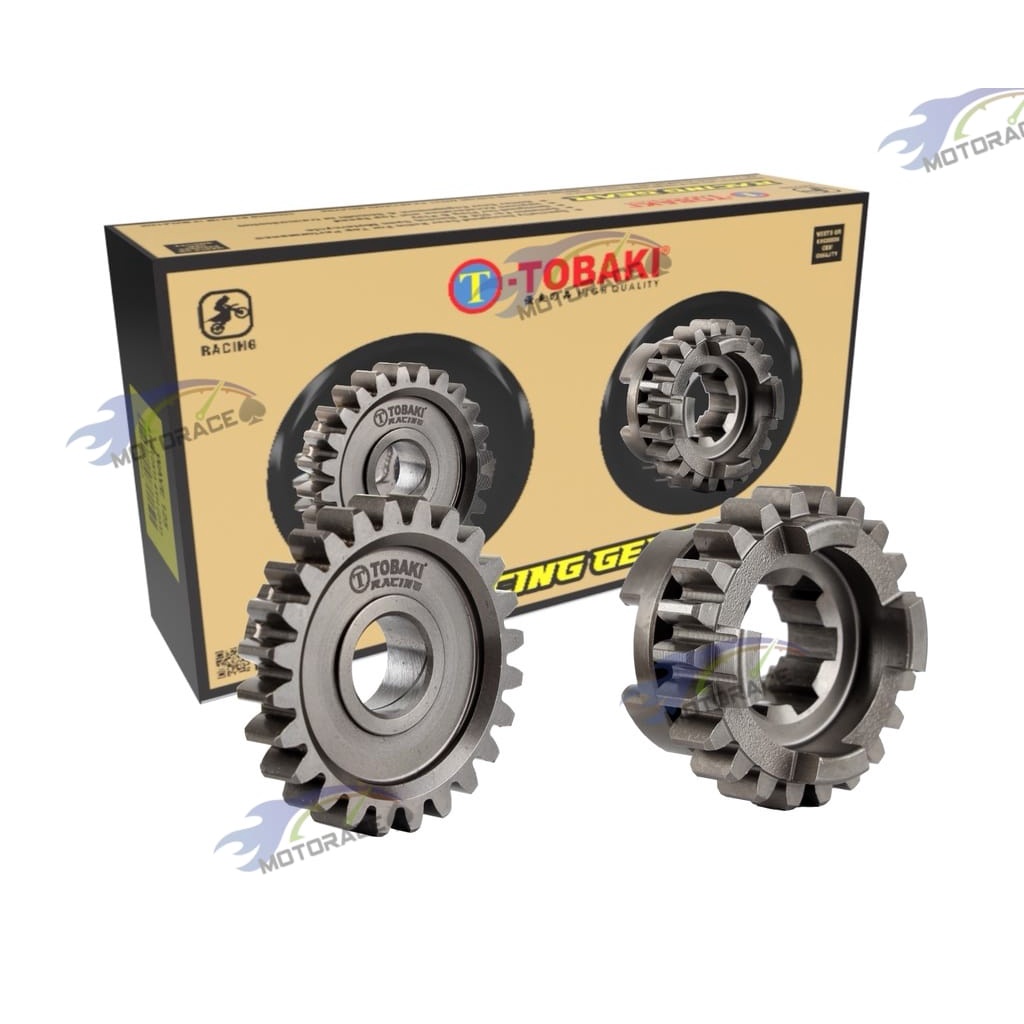 TOBAKI RACING GEAR SET RXZ YAMAHA 6TH 27T/25T GEARBOX