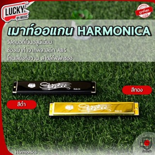 พร้อมส่ง! เม้าท์ออแกน Harmonica จำนวน 10 ช่อง , 24 ช่อง ฮาร์โมนิกา/เมาท์ออแกน คีย์ C โทนเสียงกังวาล สไตล์โฟล์คซอง