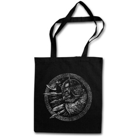 VIKING II SHOPPER SHOPPING BAG Runes Valhalla Odin Thor Nourse Vikings VCNJ
