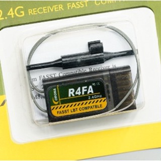 [รีซีฟ] Corona R4FA Futaba 6ex,7c,8fg,10cg,12fg, 14sg,16sz,18sz หรือรุ่นอื่นๆที่ระบบ FASST