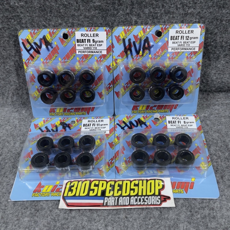ROLLER KOIZUMI RACING BEAT FI SCOOPY VARIO 110 คาร์บอน VARIO 110 FI BEAT ESP SCOOPY ESP SPACY BEAT P