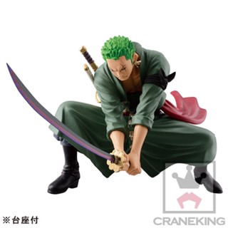 Zoro ของแท้ JP แมวทอง - Scultures Banpresto [โมเดลวันพีช]