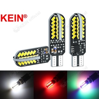 Kein หลอดไฟเลี้ยว Led T10 W5W 194 48SMD 3014 หลากสี สําหรับติดป้ายทะเบียนรถยนต์ รถจักรยานยนต์