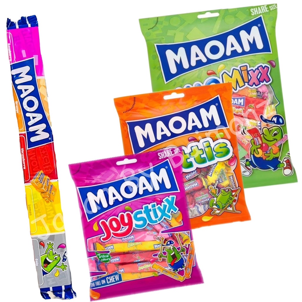 ❤️ พร้อมส่งจากไทย ❤️ MAOAM ขนมยุโรป ลูกอม ซูกัส รสผลไม้ 🍭