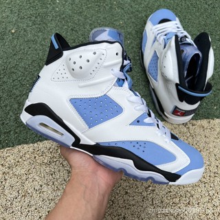 2022 Air Jordan 6 “UNC” University Blue/White-College Navy-Black CT8529-410 TVEH