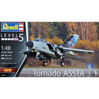 พลาสติก โมเดล ประกอบ REVELL สเกล 1/48 TORNADO ASSTA 3.1 (03849)