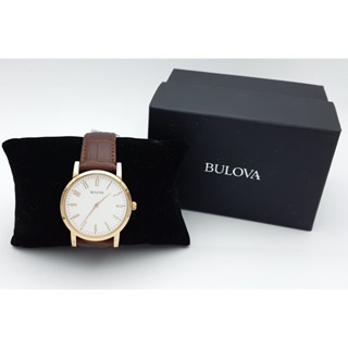 นาฬิกา BULOVA MENS 97A106 SLIM QUARTZ 38 MM พร้อมกล่อง (ใหม่)