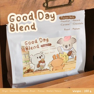 Good Day Blend เมล็ดกาแฟคั่ว