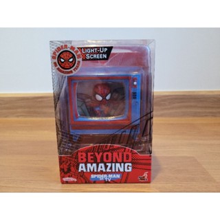 Spiderman on TV LED Light Up Screen Beyond Amazing Hottoys งานแท้100%