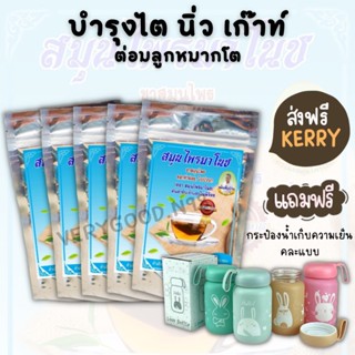 ฟรีกระป๋องน้ำ(5ห่อ มี100ซอง) สมุนไพรมาโนช บำรุงไต ลดอาการปวดหลัง ข้อ ปัสสาวะมีกลิ่น