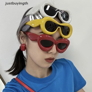 [JBTH] ใหม่ แว่นตากันแดด Y2k ไล่โทนสี สีเหลือง สีฟ้า สไตล์พังก์ ฮิปฮอป สําหรับผู้ชาย ผู้หญิง [JB]