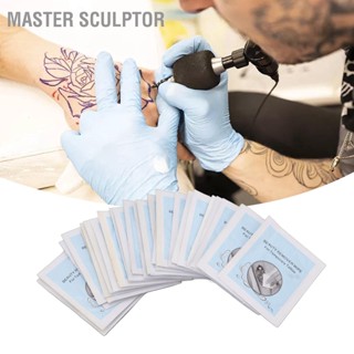 BMaster Sculptor ผ้าเช็ดทําความสะอาดรอยสัก แบบใช้แล้วทิ้ง 120 ชิ้น