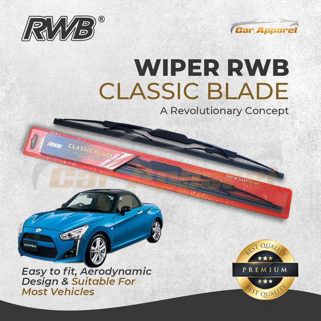 ที่ปัดน้ําฝน RWB Classic Copen LA400 Gen2 2014 Hybrid / Windshield Copen