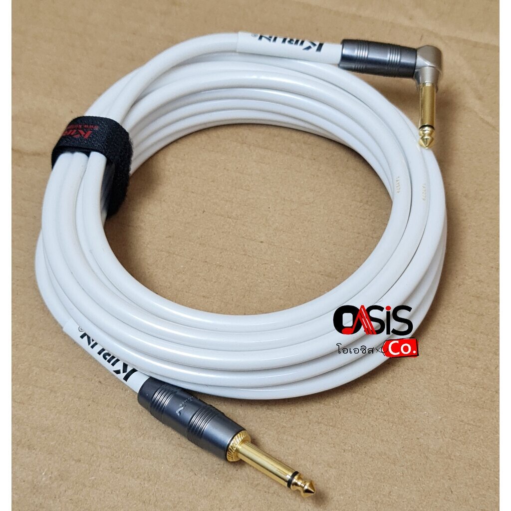 ฟรีส่ง (3-6m /แท้ 100%) Kirlin IP-222GMGL หัวงอ สายสัญญาณ สายแจ็คกีต้าร์ สายแจ๊ค สายแจ็คกีตาร์ Kirlin IP-222GMGL 3M 6M