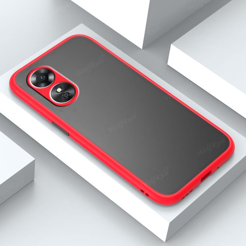 OPPO A17 (Cph2477) Softcase Transparent Matte Case Casing