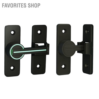 Favorites Shop Barn Door Flip Locks Safety Prevents Theft Punch Free Heavy Duty Gate for Garden Bathroom Outdoor Garage