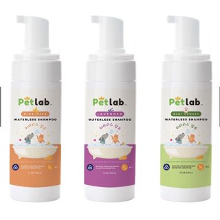 Petlab Waterless Shampoo เพ็ทแล็ป แชมพูอาบแห้ง สูตรไม่ต้องล้างออก ขนาด 150ml.