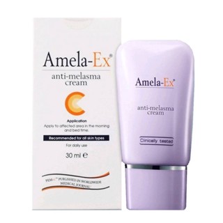 Amela-Ex Anti-Melasma Cream อเมลา-เอ็กซ์ แอนไท-เมลาสมา 30 ml.[1 กล่อง]