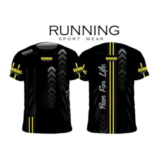 เสื้อวิ่งพิมพ์ลาย RUN-01