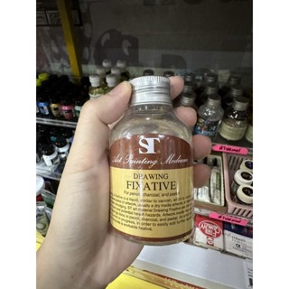 ST Drawing Fixative น้ำยาเคลือบภาพวาด ขนาด 100ml.