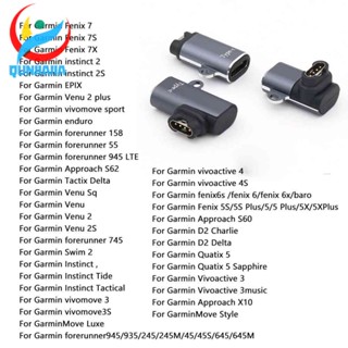 อะแดปเตอร์ชาร์จ Type-C 8 Pin Micro USB Female สําหรับ Garmin Fenix 7 7S