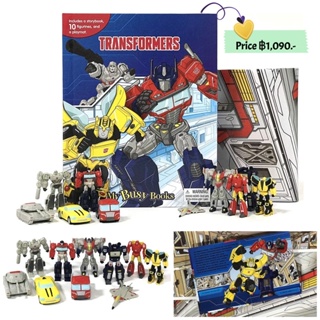 Phidal - Transformers My Busy Book -10 Figurines and a Playmat