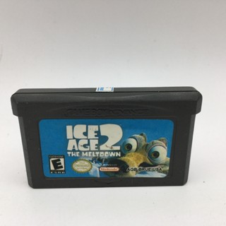 ICE AGE 2 ตัวภาษาอังกฤษ ตลับก๊อป GBA เล่นได้ ไม่มีประกันเรื่องเซฟ [bootleg]