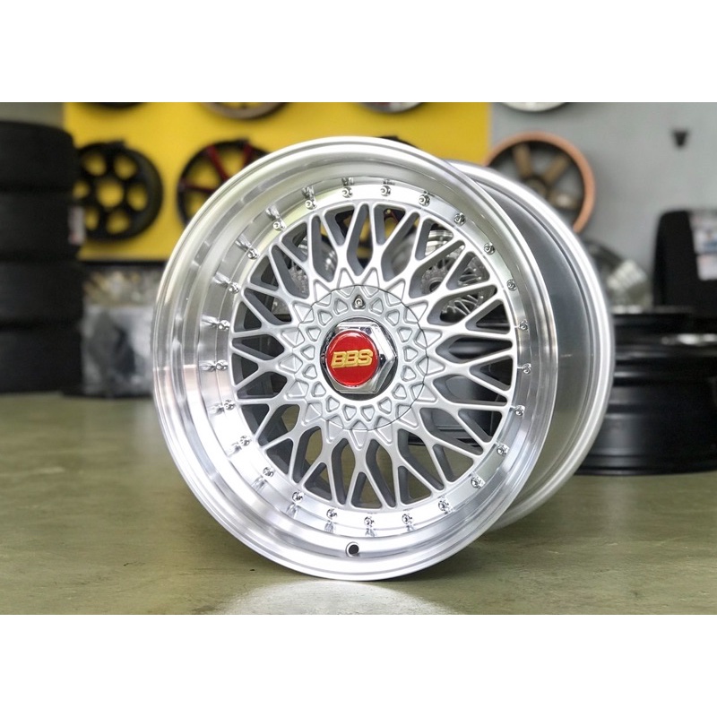 4วง / BBS RS ขอบ17 4/100-114 หน้า8.5 หลัง9.5