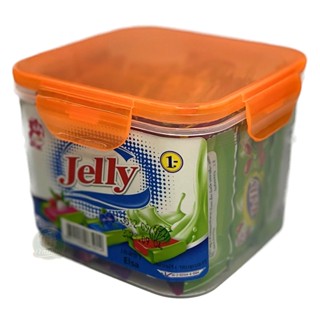 Jelly เยลลี่ รสผลไม้ น้ำหนัก 6 กรัม บรรจุ 48 ชิ้น