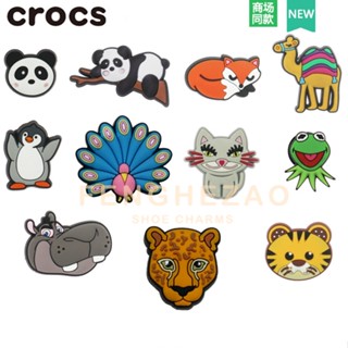 CROCS &lt;3H&gt; จิ๊บบิต ตีนตุ๊กแก จี้รองเท้า สัตว์โลก กระต่าย คุณภาพสูง ของแท้ จิ๊บบิทซ์