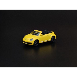 majorette volkswagen vw beetle gsr สีเหลือง เปิดประทุน