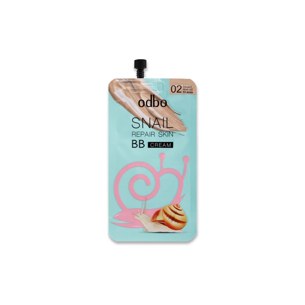 Odbo Snail Repair Skin BB Cream #OD431 : โอดีบีโอ สเนล รีแพร์ สกิน บีบี ครีม x 1 ชิ้น  alyst
