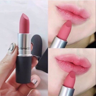 แท้ทั้งร้าน !! ลิปสติกขนาดจิงลุคลูกคุณหนูขนาดจริง MAC LILSTICK POWER KISS สี 917 SEXY BUTSWEET