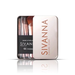 Sivanna Color Story Brush Set 12 Pcs. #BR189 : ซิวานน่า ชุด เซต แปรงแต่งหน้า 12 ชิ้น x 1 ชิ้น svl