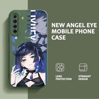 เคสโทรศัพท์มือถือ TPU นิ่ม กันกระแทก ป้องกันเลนส์กล้อง ลาย Angel Eyes สําหรับ Realme X50 Pro 5G Genshin Impact