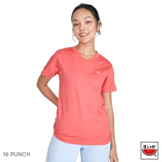 แตงโม (SUIKA) - เสื้อแตงโม ORIGINAL T-SHIRTS คอวี สี 16.PUNCH