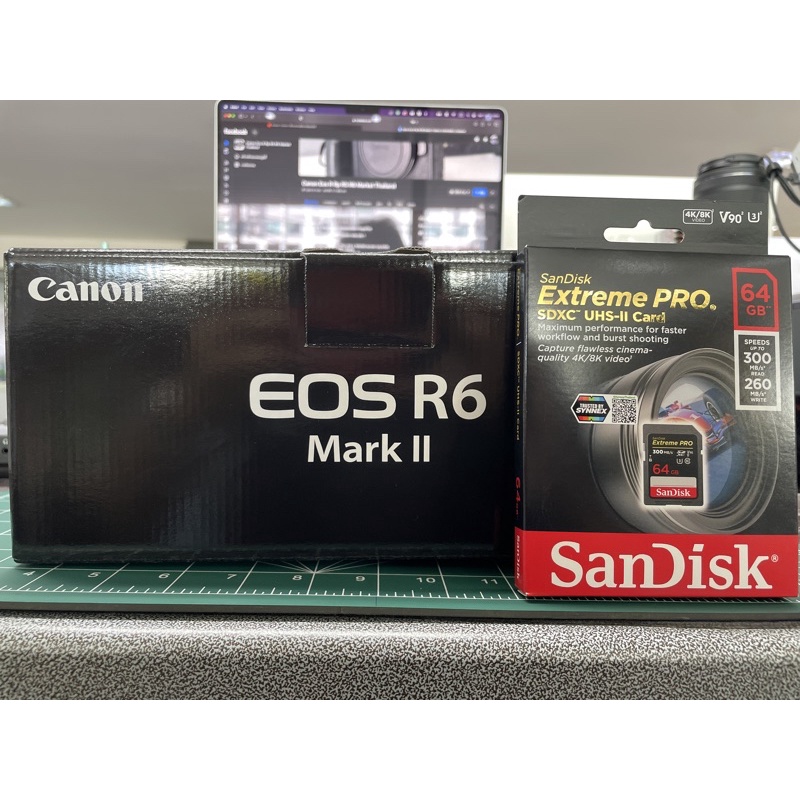 Canon Eos R6 Mark ii Sandisk Extreme Pro v90