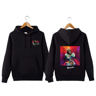 เสื้อกันหนาวมีฮู้ด พิมพ์ลายโลโก้ JXLQ 2020 King Cole J Dreamville Rap Kod สําหรับผู้ชาย