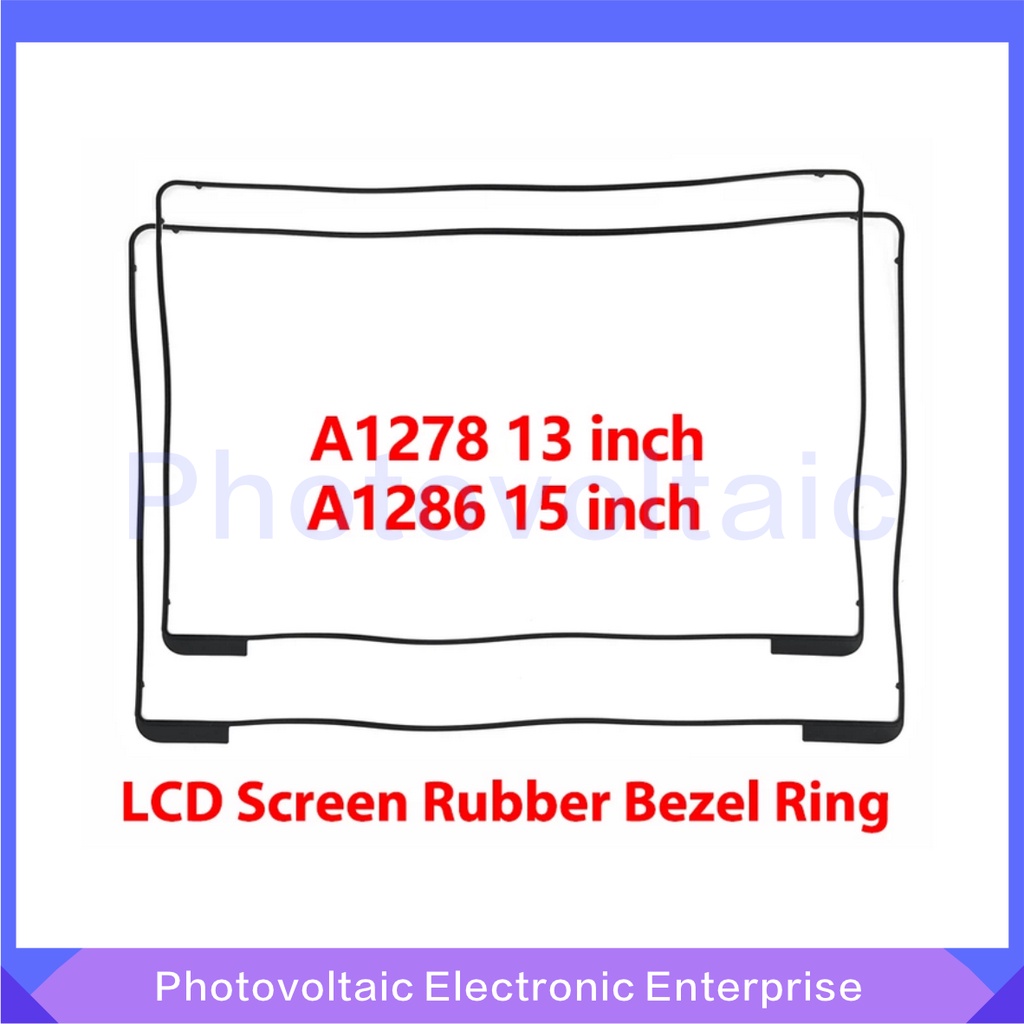 ใหม่ แหวนกรอบยางหน้าจอ LCD สําหรับ Macbook Pro 13 นิ้ว 15 นิ้ว A1278 A1286 2008 2009 2010 2011 2012 ปี